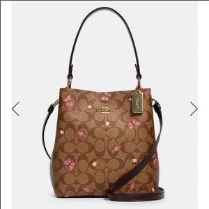 Coach Bucket Bag, Butterfly Print